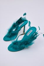 Lidia High Heels Petrol - Image 2