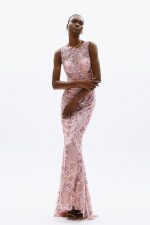 Allure Long Dress Dusty Pink