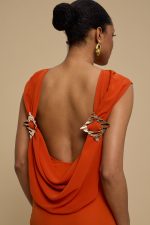 Niriida Dress Burnt Orange - Image 4