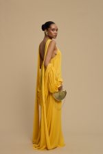 Irina Dress Mustard - Image 4