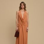 Wave Dress Peach