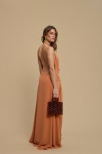 Wave Dress Peach - Image 4