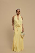Wave Dress Yellow - Image 2