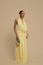 Wave Dress Yellow - Image 3