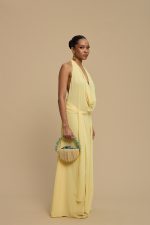 Wave Dress Yellow - Image 4