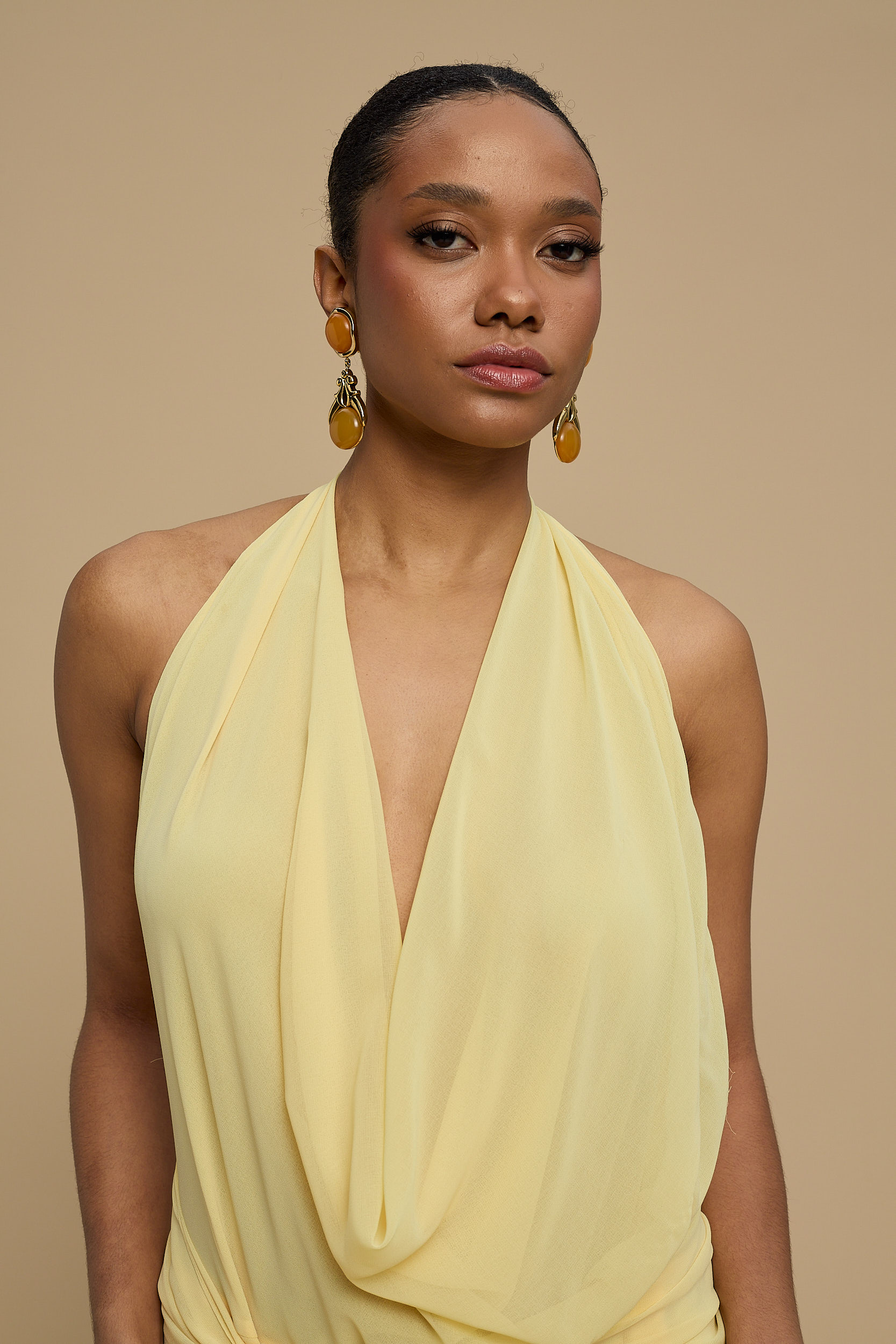 WEB_Untitled Capture29029 Wave Dress Yellow - Image 1