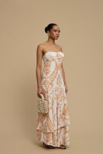 Calm Dress Light Orange - Image 4