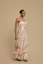 Calm Dress Light Orange - Image 3