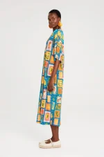 Papaya Long Dress - Image 2
