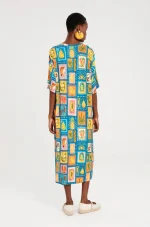 Papaya Long Dress - Image 3