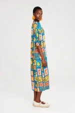Papaya Long Dress - Image 4