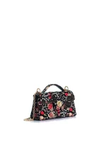The Noble Mini – Black Floral Embroidery - Image 2