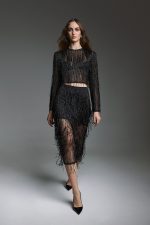 Midnight Fringe Skirt
