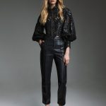  Noir Leather Pants