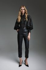  Noir Leather Pants