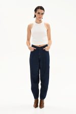 Lima Slouchy Denim – Rain Blue
