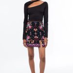 Emblem Mini Skirt