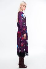 Violet Long Dress - Jacquard - Image 3