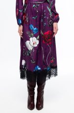 Violet Long Dress - Jacquard - Image 8