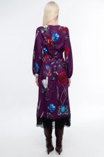 Violet Long Dress - Jacquard - Image 4