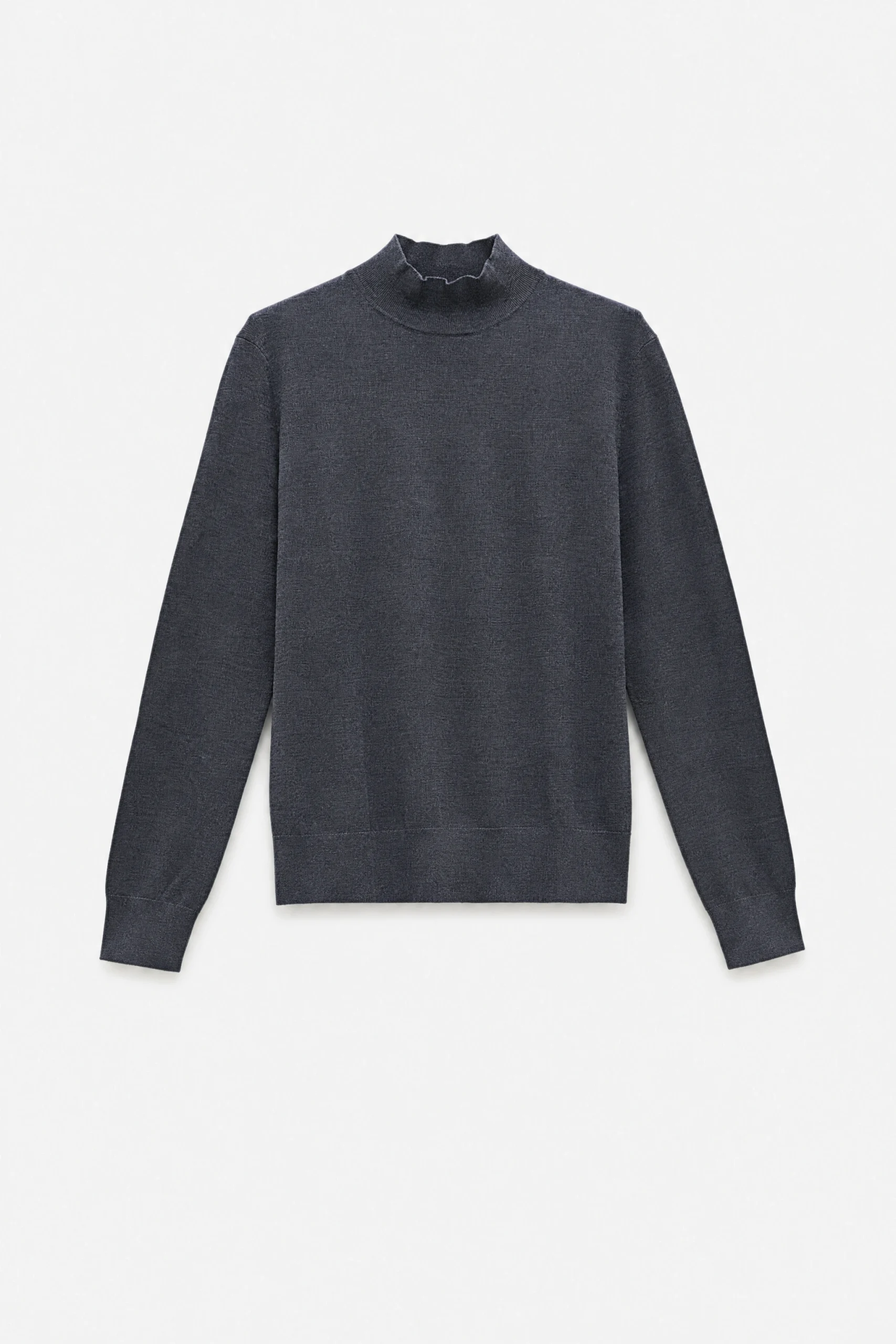 half-neck-sweater-art-24203 (3) Half Neck Sweater Grey - Image 1