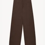 Trousers Suede Brown